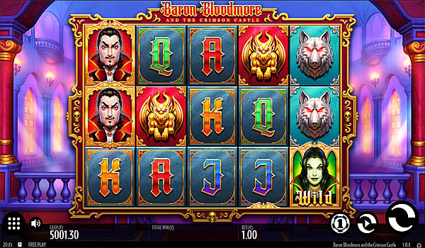 Main Gratis Slot Indonesia - Baron Bloodmore and the Crimson Castle (Thunderkick)