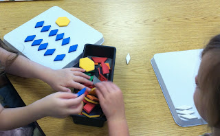 small magnet boards and shapes (Brick by Brick)