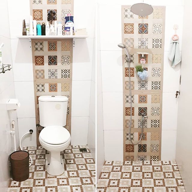  Desain Kamar Mandi Kecil Ukuran 1 5x1 5  Contoh Wc 