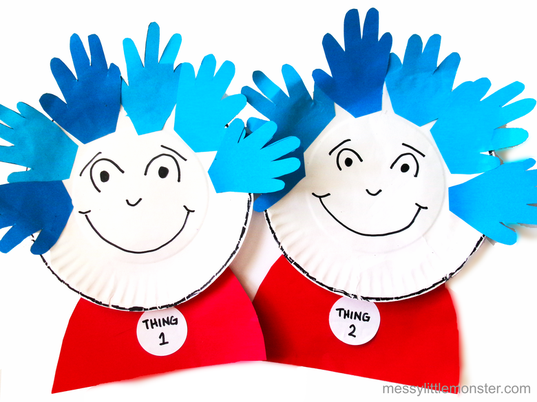 Thing 1 and Thing 2 craft