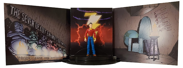 SHAZAM! DELUXE ACTION FIGURE SET = Diorama: Billy Batson at The Rock of Eternity