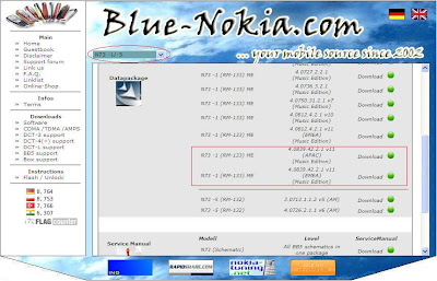 blue-nokia site