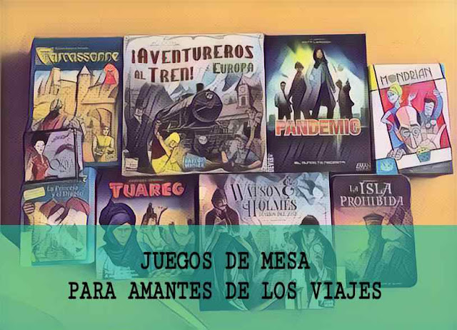 ideas de juegos de mesa con temática viajar