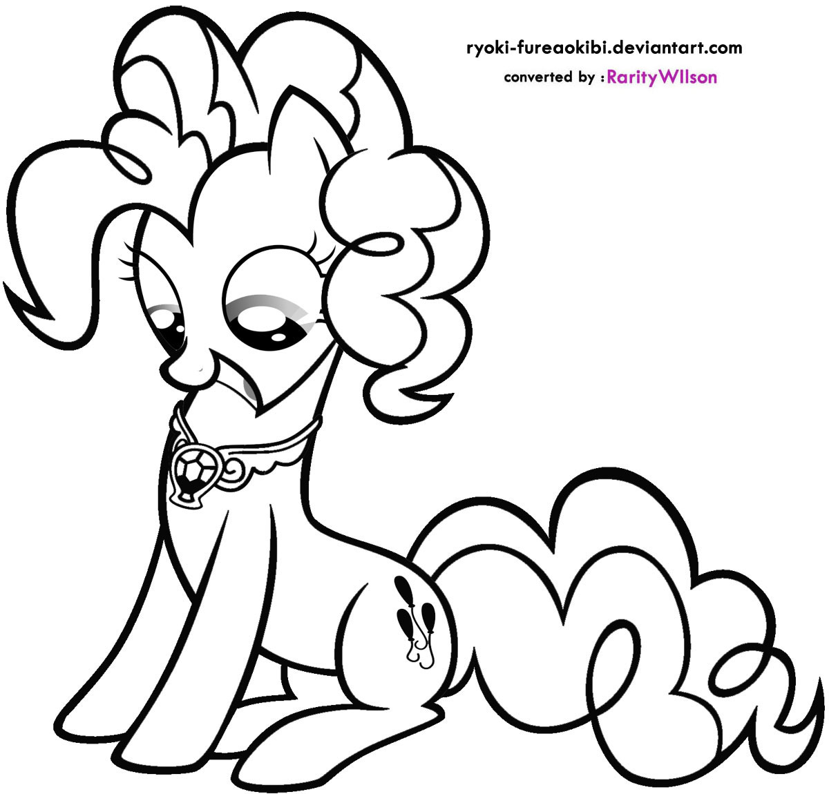 My Little Pony Pinkie Pie Coloring Pages | Minister Coloring