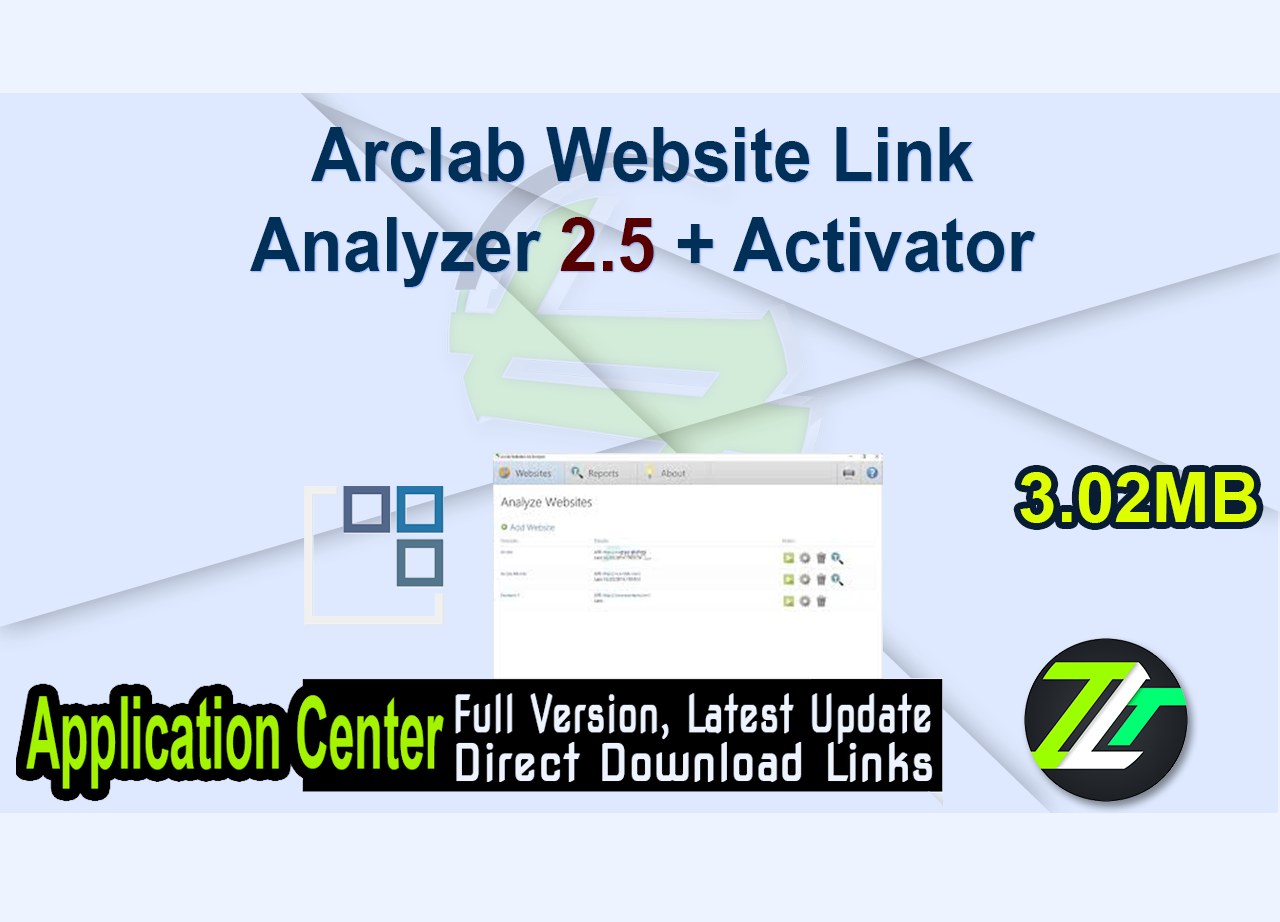 Arclab Website Link Analyzer 2.5 + Activator