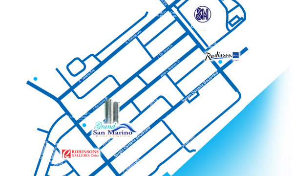 Grand San Marino condo near SM and Robinsons Galleria