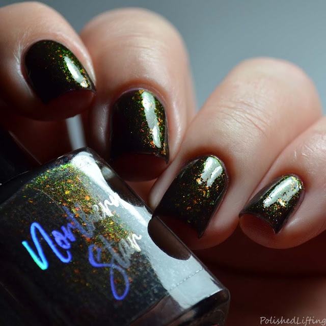 color shifting aurora shimmer nail polish