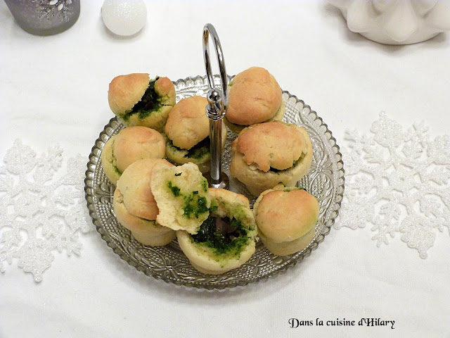 Mini-brioches aux escargots