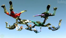 Skydiving sport