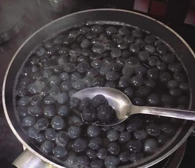 Resepi Black Pearls atau Bubble Pearls yg Senang