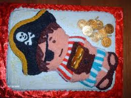 Pirate birthday cake decorating ideas