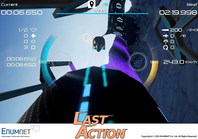 Last-Action (3D Action Shooting) : Finding Waypoints Track Test Movie - 3