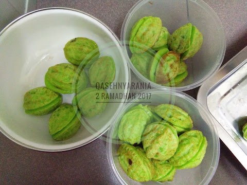 KUIH CARA INTI COKLAT DAN NASI AYAM.. MENU BERBUKA HARI KEDUA RAMADAN, 2017