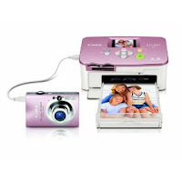 Canon PowerShot SD1100IS 8MP Digital Camera with 3x Optical Image Stabilized Zoom (Pink) with Selphy CP760 Photo Printer (Pink)