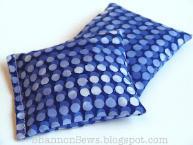 make your own rice bags for cold or warm compress or aromatherapy