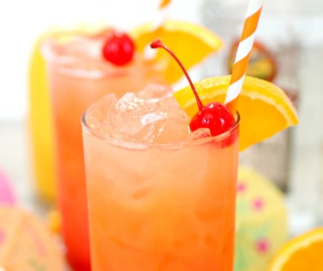 Tequila Sunrise Cocktail