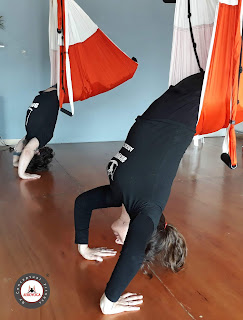 yoga, columpio, hamaca, trapeze, hamac, acro, swing