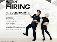 lowongan kerja HR coordinator NEO Hotel