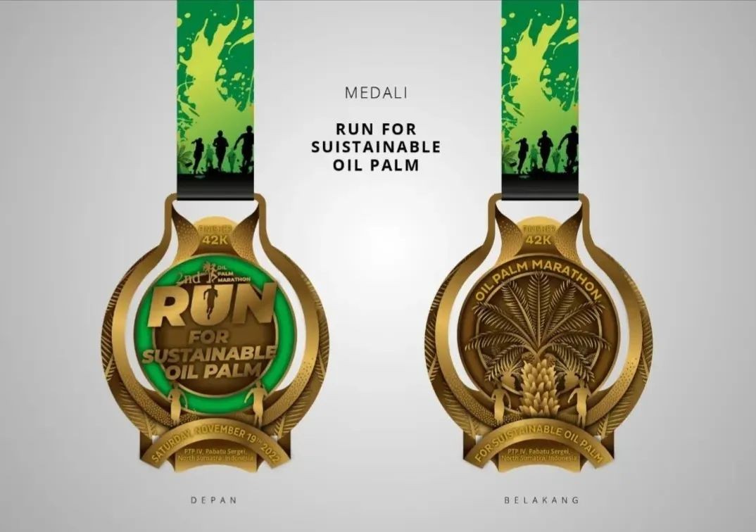 Medali 🏅 Oil Palm Marathon â€¢ 2022