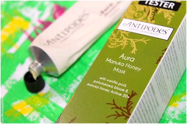 Aura, manuka honey mask - Antipodes, Ecocentric - Blog beauté