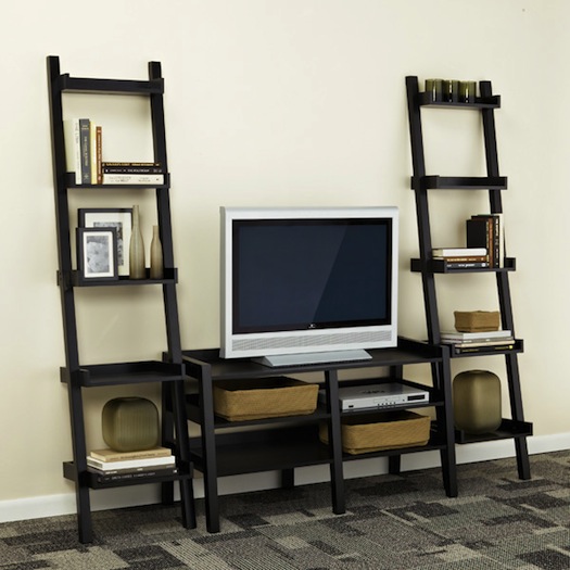 leaning bookcase plans