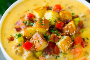 Cheeseburger Soup
