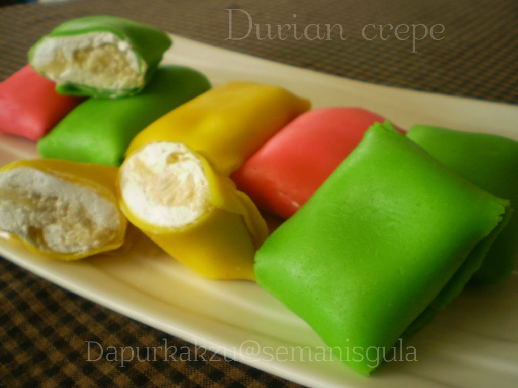 Semanis Gula : Durian Crepe