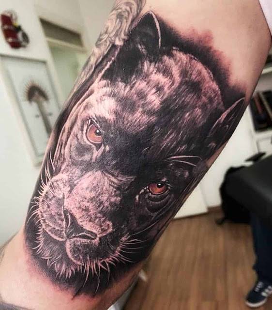 33 tatuagens de pantera para homens