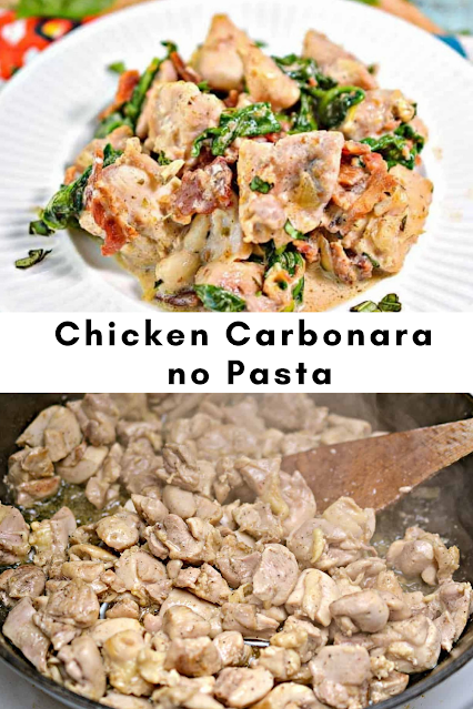 Chicken Carbonara no Pasta