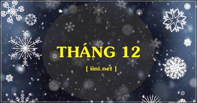 Tháng 12