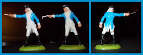 American Revolution; American War of Independence; AWI Gun Crew; AWI Officer; AWI Sentry; AWI Toy Soldiers; Britains Convertion; Britains Eyes Right; Britains Herald; Figure Convertion; Figure Modelling; Modelling Clay; Modelling Guide; Modelling Hints; Modelling Tips; Small Scale World; smallscaleworld.blogspot.com;