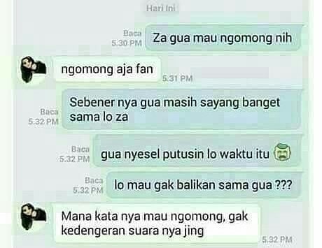 11 Meme Lucu 'Chat PDKT' Ini Bikin Males Ngejomblo