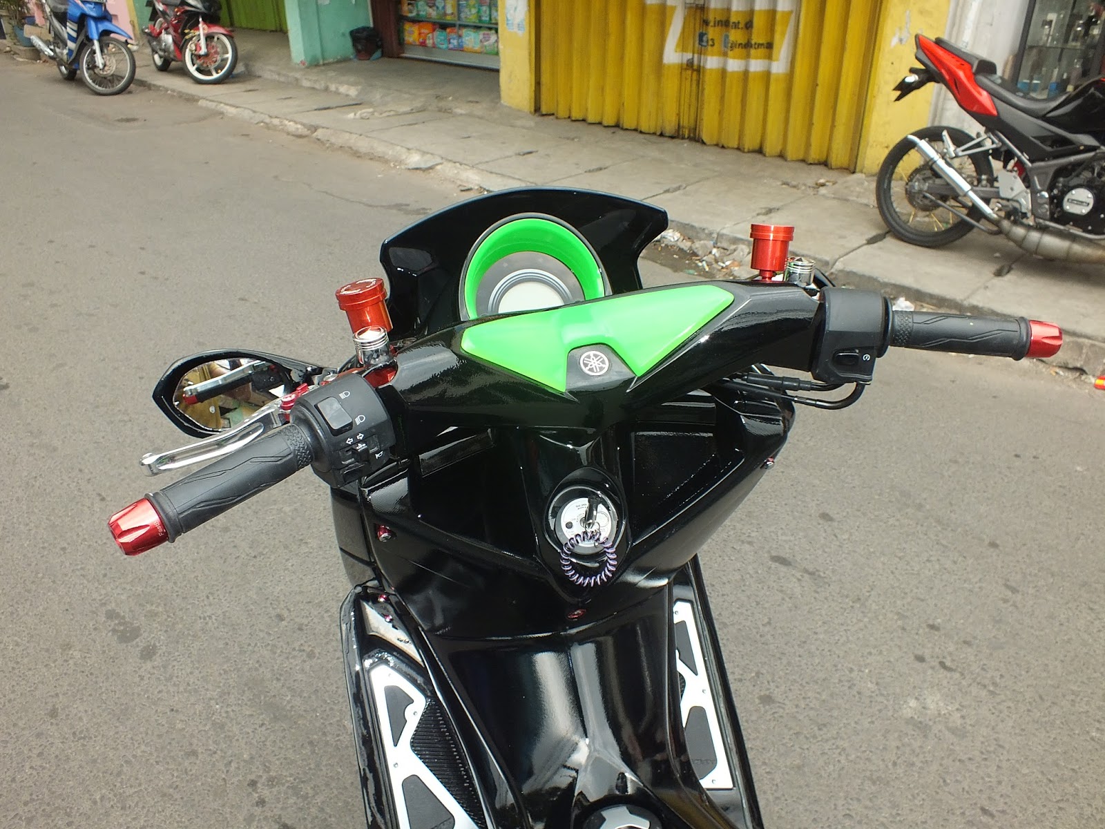 67 Modifikasi Stang Yamaha Nmax Modifikasi Yamah NMAX