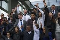 Young plaintiffs celebrate the judge's ruling. (Credit: Our Children’s Trust) Click to Enlarge.