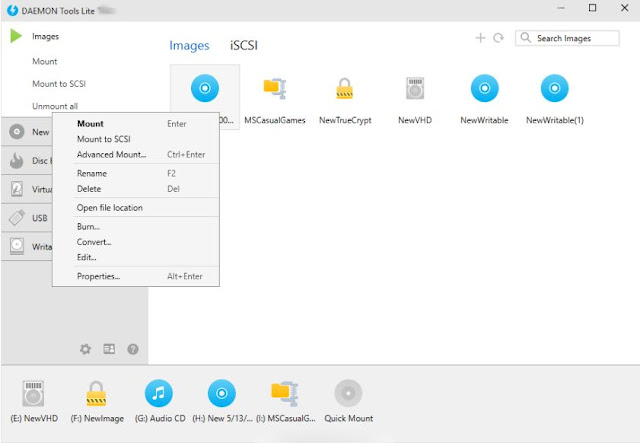 DAEMON Tools Lite With SPTD (Screenshot 3)