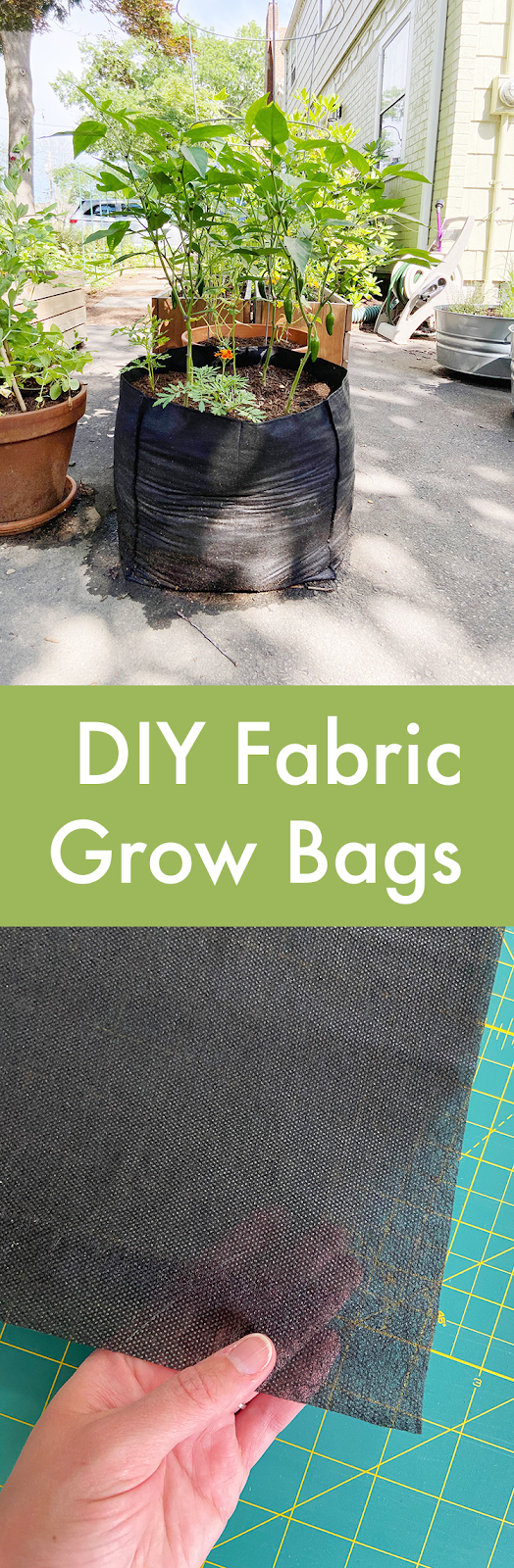 How to Sew Grow Bags (Easy Pattern, Any Size) — Empress of Dirt