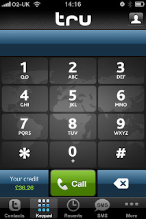 iPad Voip App by truphone