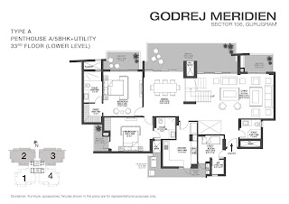 Godrej Meridian type A Penthouse 5BHK