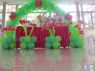 DECORACION DE GLOBOS DE CAMPANITA MEDELLIN