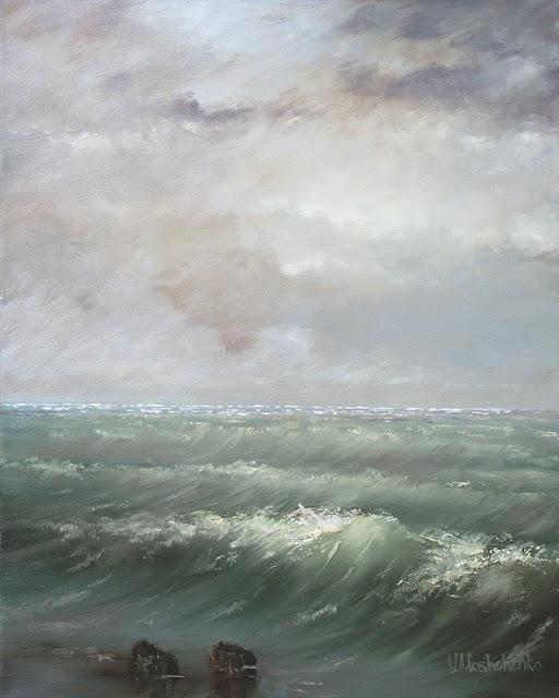 Rough sea & Vitaliy Mashchenko