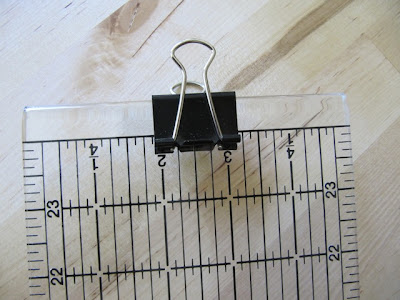 storing quilt rulers