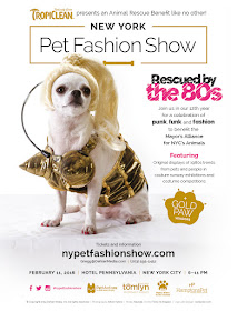 NYC Pet Fashion Show 2016 poster