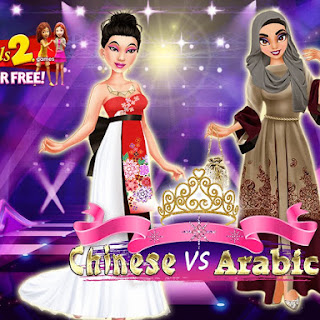 Chinese Vs. Arabic Beauty Contest