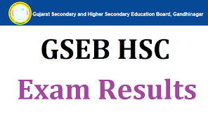 GSEB HSC -STD 12 Result 2022 Declair