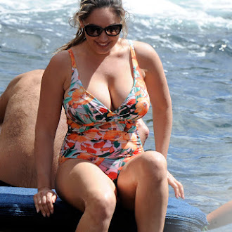 Kelly Brook Wearing a Bikini in Ischia Italy on July 16008.jpg