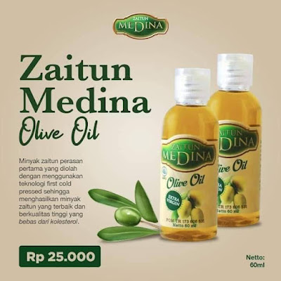 Minyak Zaitun Medina Olive Oil 60 ML