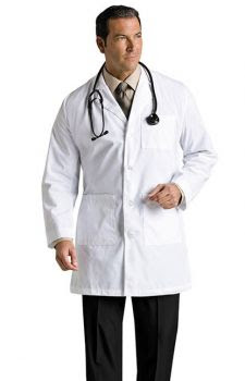 Áo khoác bác sĩ trắng đẹp