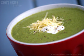 Healthy Cream of Broccoli Cheese Soup Recipe
