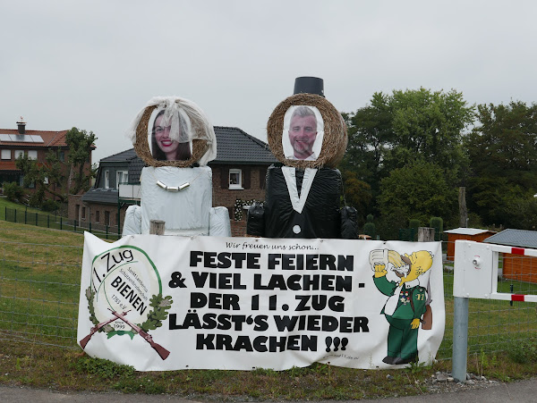 Spandoek Sankt Lambertus Schützenbruderschaft, Bienen (DE)