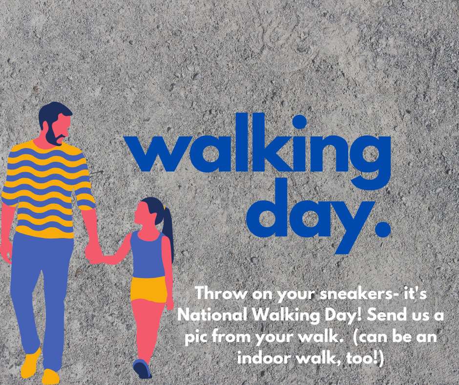 National Walking Day Wishes Sweet Images